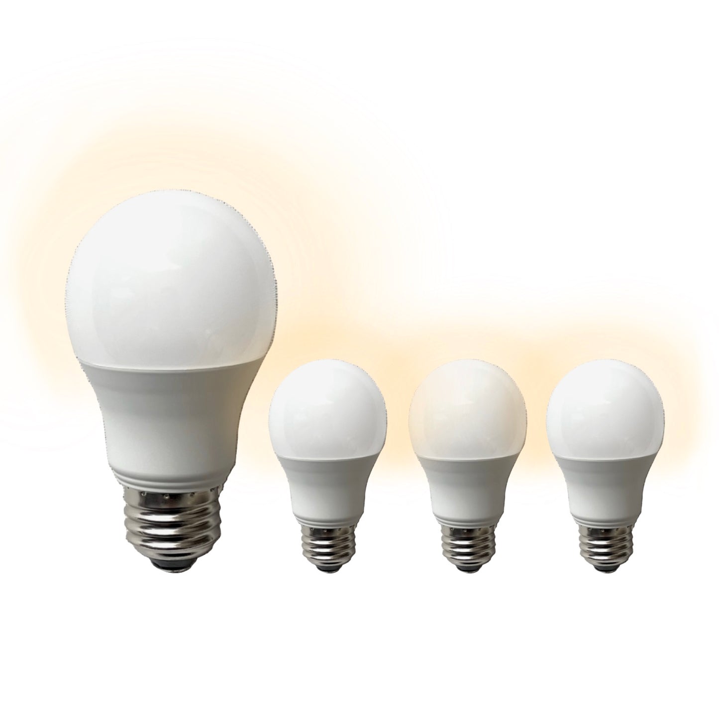 【4個セット】LED 電球色 E26 60W相当