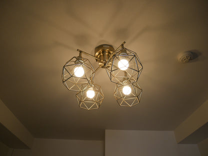 WIRE Ceiling Light ワイヤー シーリングライト / KMC-4923-CMP-003